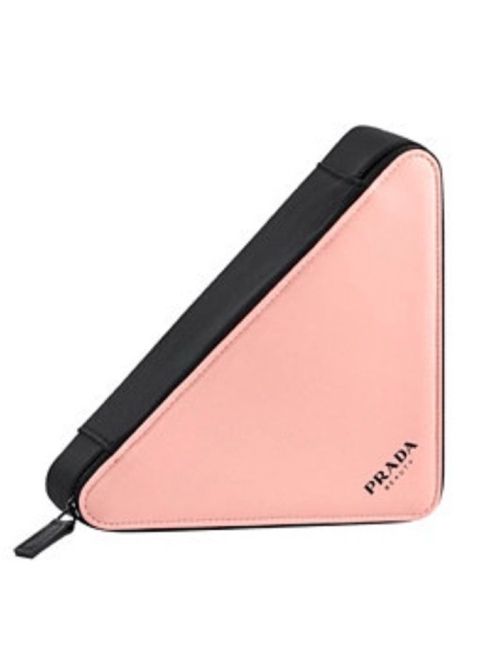 Prada Beauty Pink Triangle Cosmetic Pouch- New
